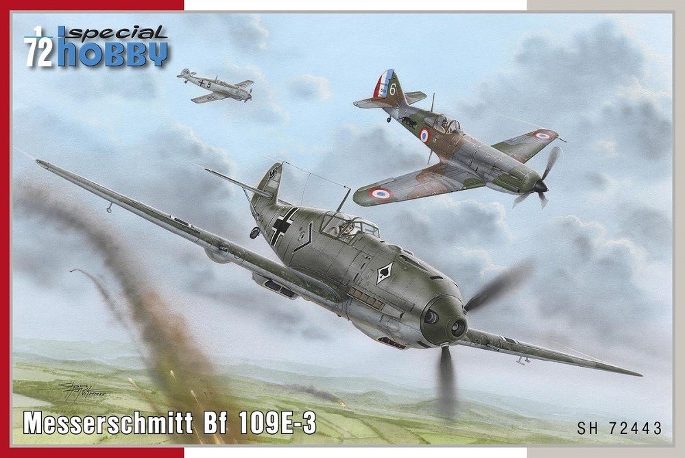 Special Hobby 100-SH72443 - 1:72 Messerschmitt Bf 109E-3 - New