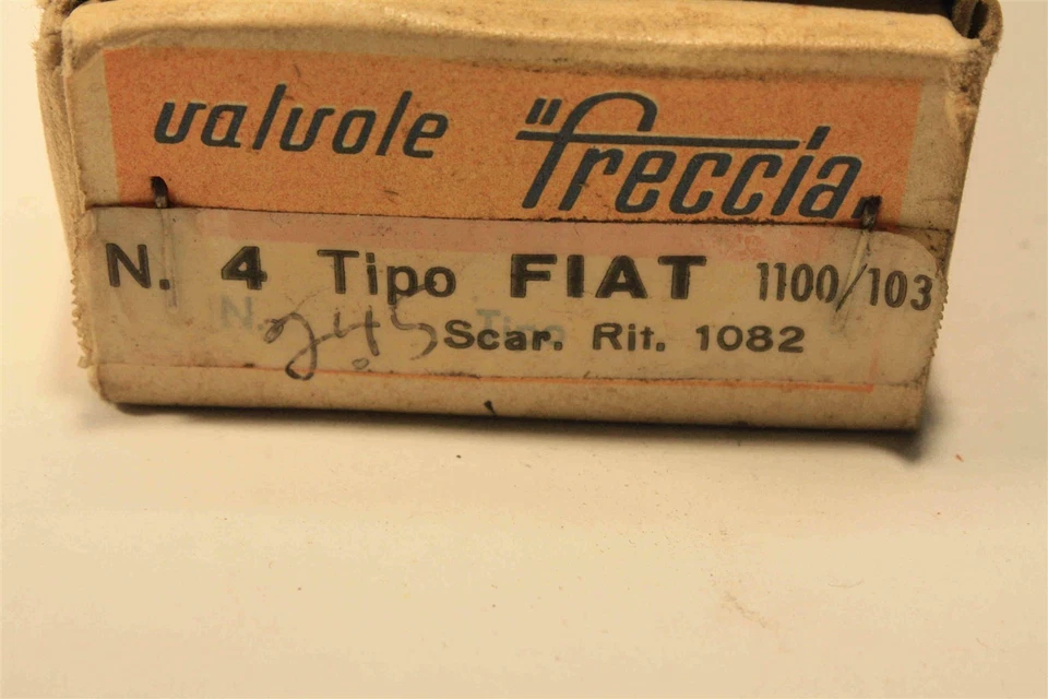 Выпускные клапаны (4) для FIAT 1100/103 103D 103H 1200 1958-1965 4 штуки - Изображение 3 из 4