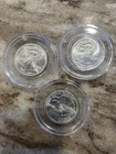Money Metals Exchange .999 Fine Silver Rounds 1/10 oz Each (3) Total 3/10 oz