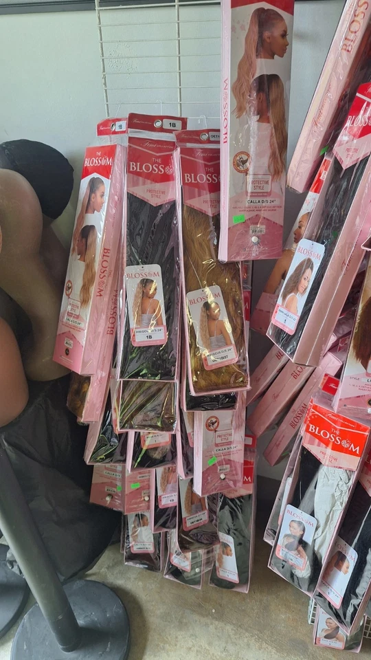 Cabello 100% Humano Colas de Caballo Extensión Cordón.Recto, Rizado, Húmedo y Ondulado Foto 2 de 4