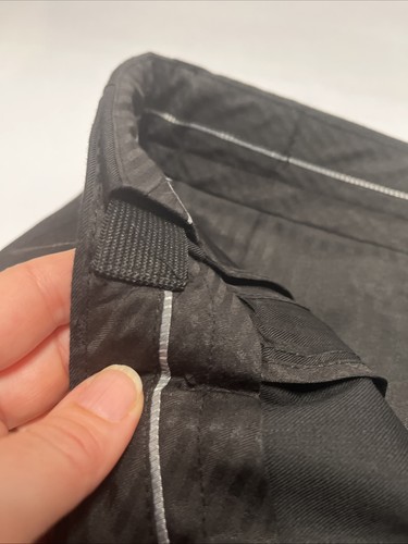 NEW Men’s Trousers Black Dress Tuxedo Pants Straight Leg Slacks Size Large - Picture 9 of 16