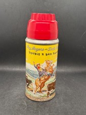 Vintage Roy Rogers And Dale Evans Double R Bar Ranch Thermos Only