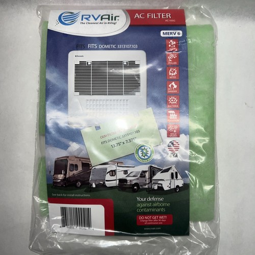 RVAir AC Filter Merv 6 OEM Filter Ersatz passend für Dometic 3313107.103 - Bild 2 von 3