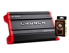 Crunch Ground Pounder GP-1500.4 1500W Max 4 Channel Class AB 1500 Watts Car