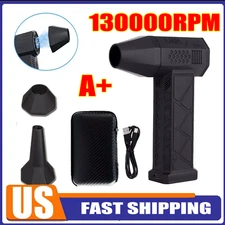 X3 Turbo Blower Jet Fan Violent Turbofan Brushless Motor Rechargeable 130000RPM