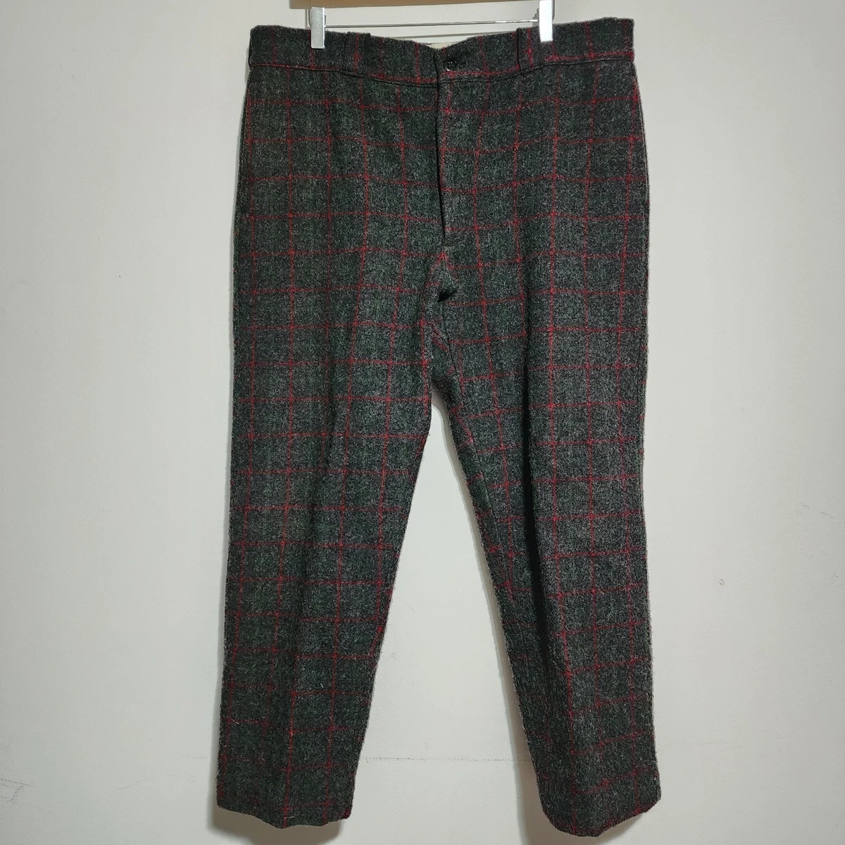 Original 100% Wool Vintage Pants for Men for sale | eBay