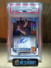 2025 Bowman Draft, 1st Bowman Autograph Mitch Voit HTA-Choice /150, GEM MINT💯🔥