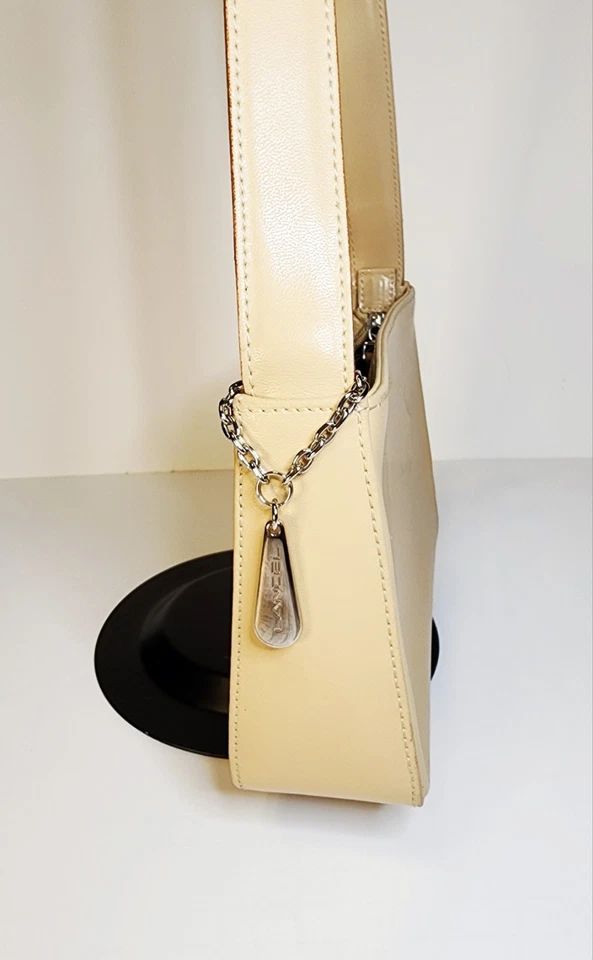 Bolso de Hombro Lancel Simple Lujoso Cuero Camel Suave RARO De Colección Foto 4 de 4