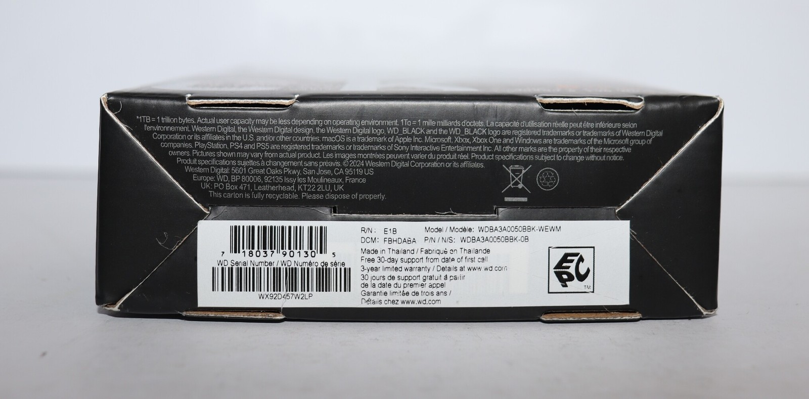 WD Black P10 5TB Portable External Game Hard Drive for PS4,PS5, XBOX, PC