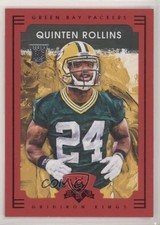 2015 Panini Gridiron Kings Rookies Red Frame Quinten Rollins #154 5fu