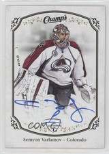 2015-16 Upper Deck Champ's Auto Semyon Varlamov #17 Auto 11jd