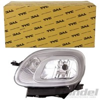 TYC Hauptscheinwerfer H4 Rechts Passend FüR Fiat Panda VAN 0.9 - 1.3 D Multijet