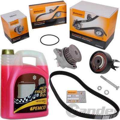 CONTITECH ZAHNRIEMENSATZ + WASSERPUMPE passend für VW LUPO POLO 6N AROSA 1.0/1.4