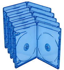 Viva Elite 2 Disc 12.5mm Blu-ray Replacement Movie Cases Clear Sleeve 5 Pack