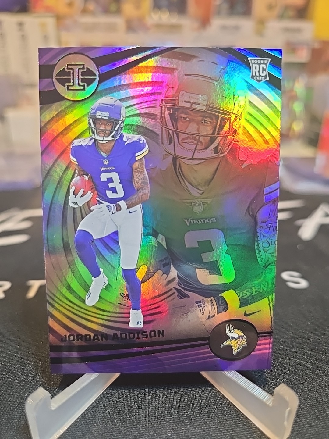 2023 Panini Illusions - Jordan Addison #73 (RC)