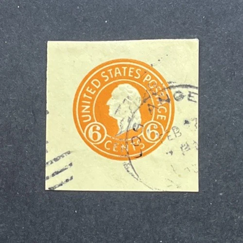 Cut Square Used US Back of Book Postal Cards & Stationery for sale