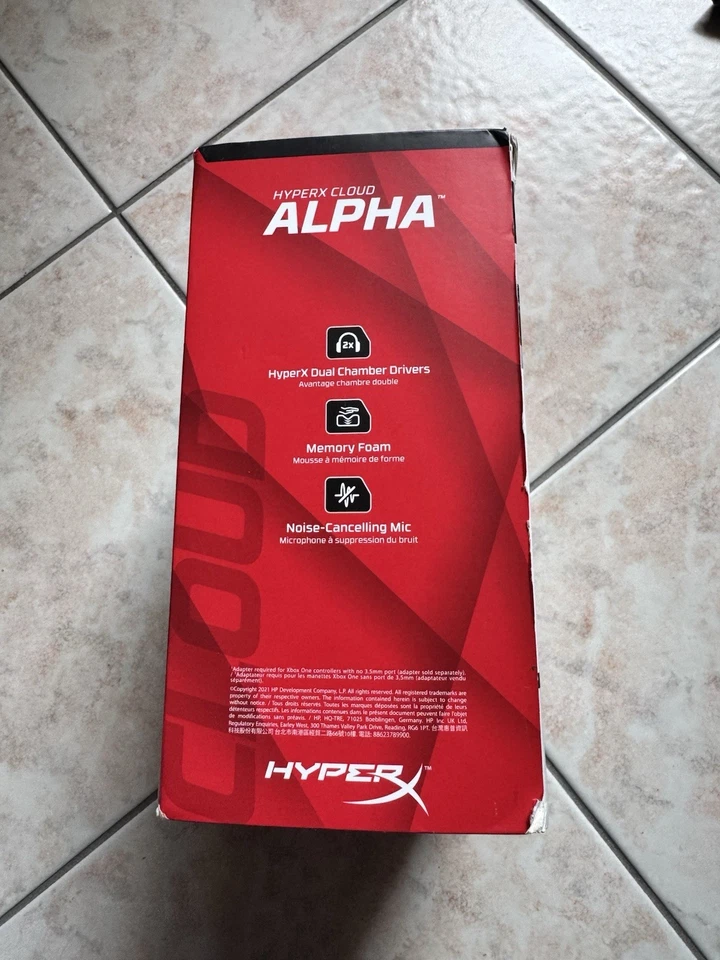 HyperX Cloud Alpha Cuffie Gaming - Immagine 3 di 4