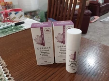 2x DERMA E Advanced Peptides & Collagen Serum 0.50 fl oz/15 ml each - New In Box