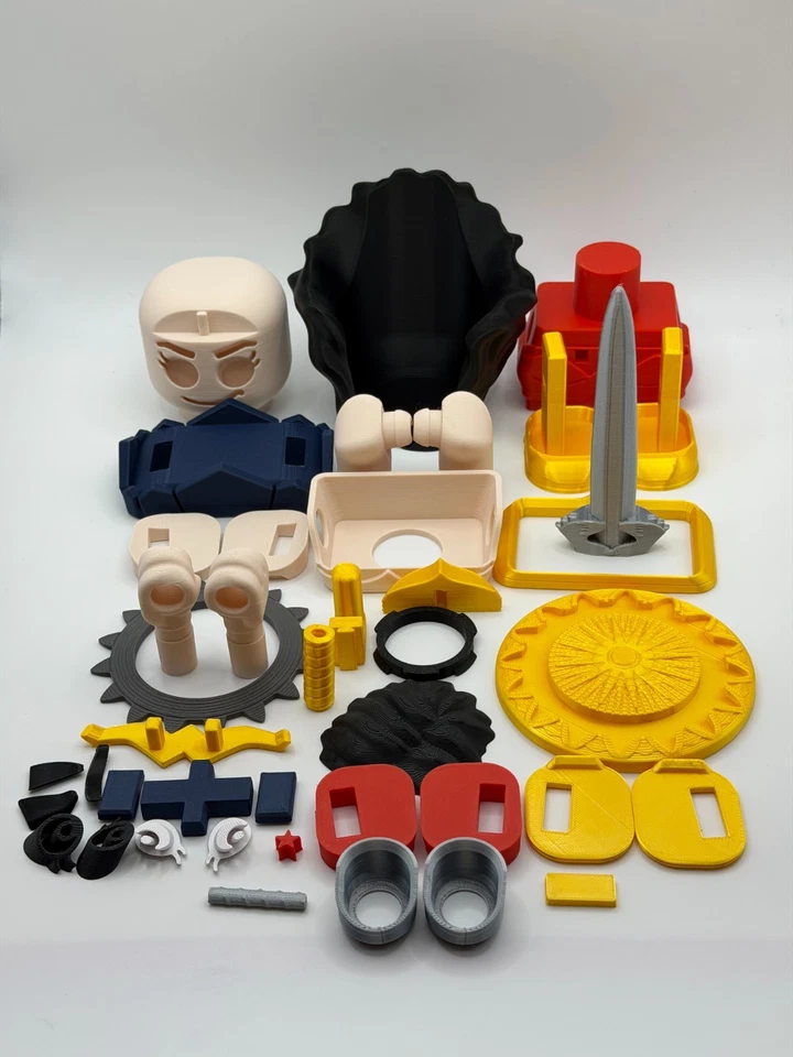 Kit de construcción de estatuilla de juguete grueso trozo de Wonder Woman horno Foto 2 de 4