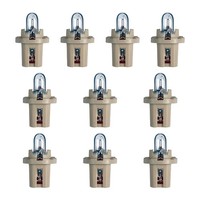 10 GlüHlampen Instrumente 12 V 1,5 W Halogen Bx8.5D Hella FüR Diverse Fzg.