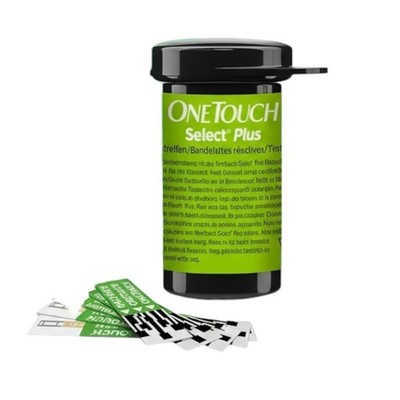 OneTouch Select  Plus Blutzuckerteststreifen I 50 Stück I 1 Packung I 
