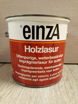 EinzA Holz-Lasur 5L Holz-Schutz-Lasur Imprägnierlasur außen Pflege (A1499)