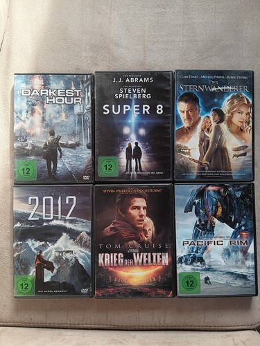 Großes sechsteiliges Sci-Fi-DVD-Paket