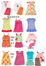 NWT Gymboree bunny fish flower nightgown 2 pc PJs pajamas gymmies 2T 3 4 5 6