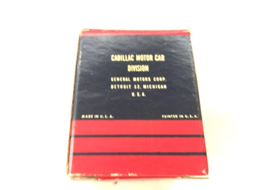 NOS 1941 - 1949 CADILLAC PARTS IN RARE ORIGINAL CADILLAC BOX OEM GM - Picture 8 of 11