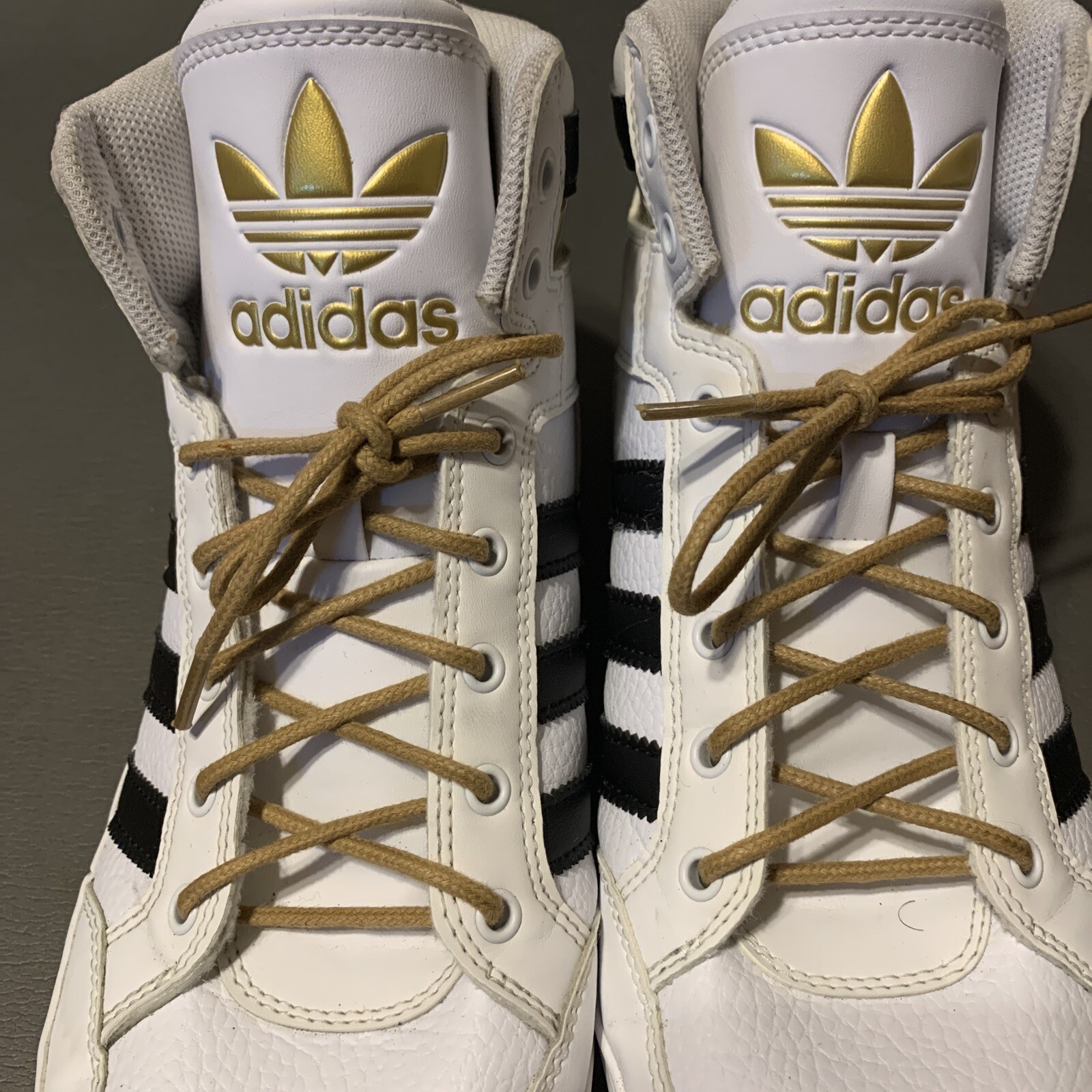 adidas hard court hi black gold