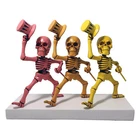 Kollectico Grateful Dead Band Dancing Skeletons Figurines Bobbleheads BHGDSKLY