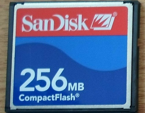 SanDisk Compact Flash 256MB - Picture 2 of 3