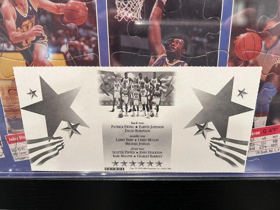 Skybox Mark & See Minis Team 1991 EE. UU. ¡Mini panel fotográfico perforado! RARO! Foto 3 de 4