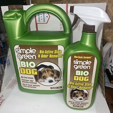 Simple Green Bio Active Stain  Odor Remover for Pet  Carpet- Pet  People Safe
