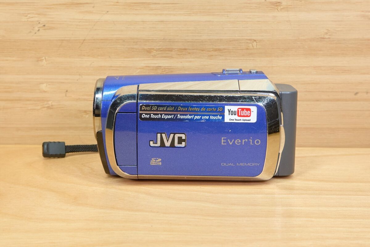 JVC Everio S GZ-MS120 Flash Memory Camcorder, Dual Card JVC Everio S GZ-MS120 Flash Memory Camcorder, Dual Card