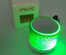 acoustic research hatteras outdoor wireless speaker with multicolor lights