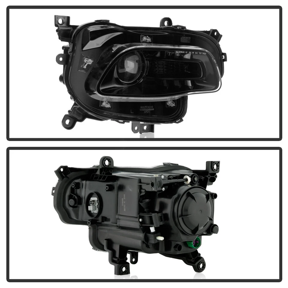 Faro proyector HID/Xenón 2014-2018 Jeep Cherokee lado del pasajero Foto 2 de 4