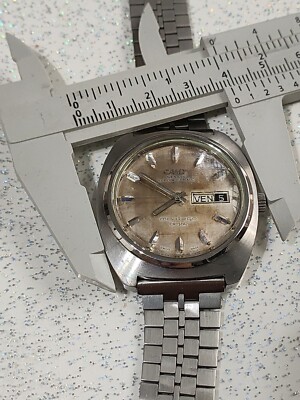 Montre Automatique Vintage Camy Geneve Montego Crystal 6 - Années 1970, Suisse, Neuve En Boîte