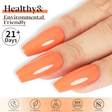 Pumpkin Orange Gel Nail Polish – 15ml UV Soak-Off Gel – Halloween, Fall, Autumn 