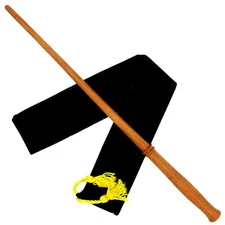 15" Hand Turned 1st Year Mahogany Wood Harry Potter Wizards Magic Wand w/FreeBag