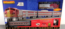 MTH 30-4043-1 Santa Fe F-3 O Gauge Diesel Pas...