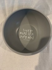 "EVERY MEAL IS A HAPPY MEAL" Wonder Suction Bowl by Bella Tunno Baby