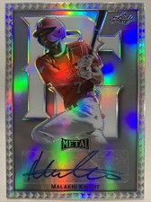 2020 LEAF METAL PG MALAKHI KNIGHT SILVER REFRACTOR AUTO