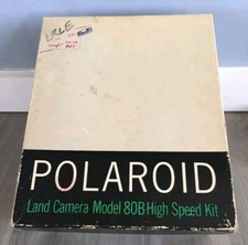 Vintage Polaroid Highlander Land Camera Model 80B High Speed Kit