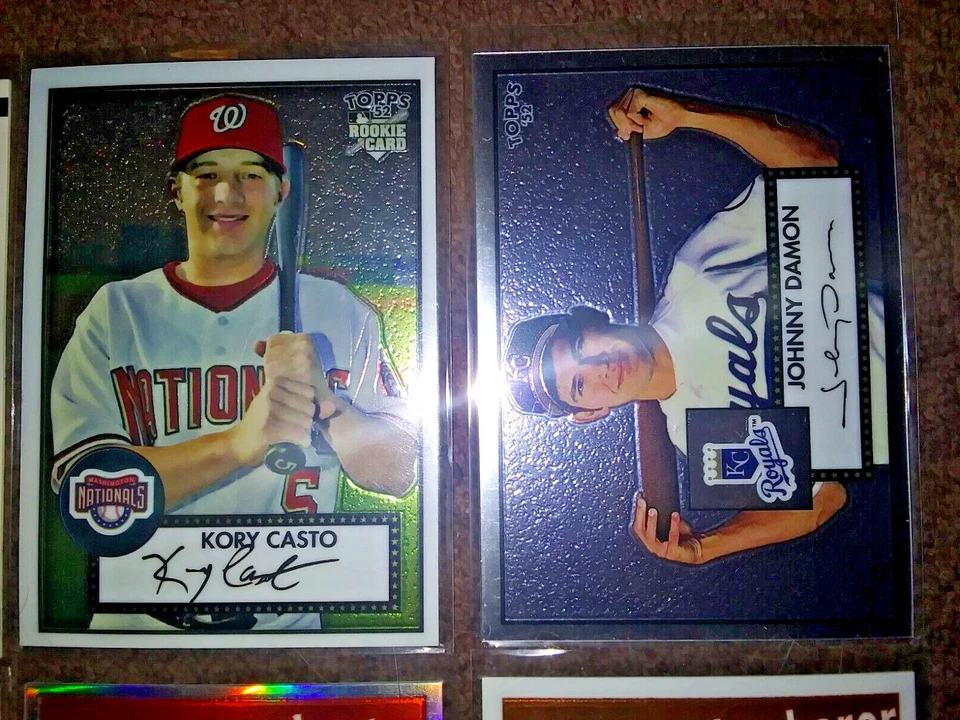 2007-'17 TOPPS MLB LOT OF 16: CHROME UPDATE HERITAGE TRIPLE THREADS SN#'S & MORE - Image 3 of 4