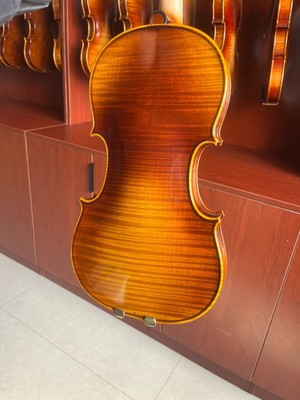 SurpassMusica 4/4 Handmade Violin Made Of Aged European Wood Single Piece Back