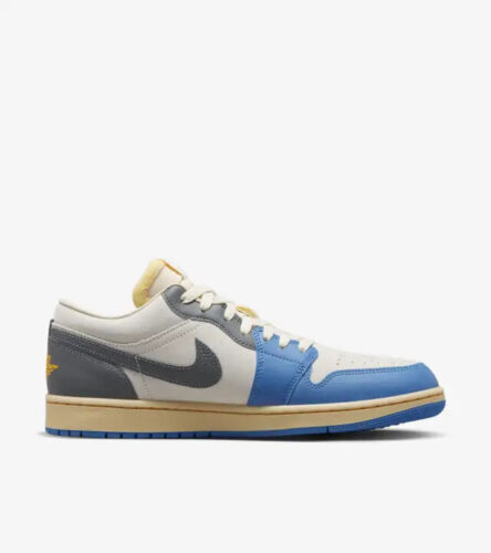 Nike Men's Jordan 1 Low SE Tokyo 96 Sneakers Shoes DZ5376-469 - Picture 2 of 5