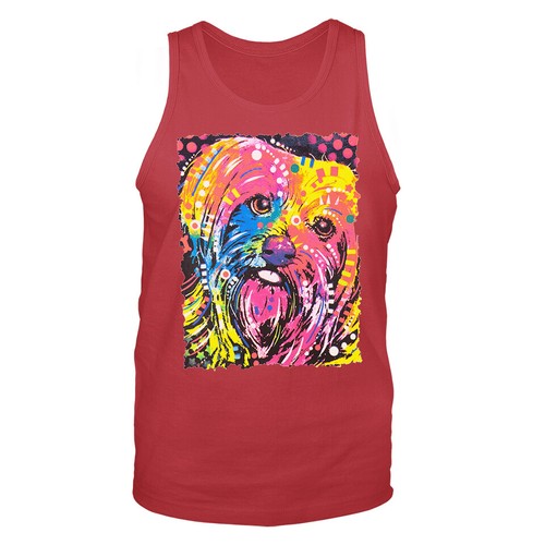 Camiseta sin mangas Yorkie Love Animals perro mascota broma divertida humor humor humor novedad gráfica - Imagen 6 de 8