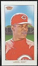 2021 Topps T206 Wave 3 Barry Larkin #35 Cincinnati Reds Base Card 