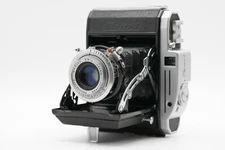 [Near MINT] Konica Pearl I 645 Medium Format Film Camera 75mm F4.5 From JAPAN